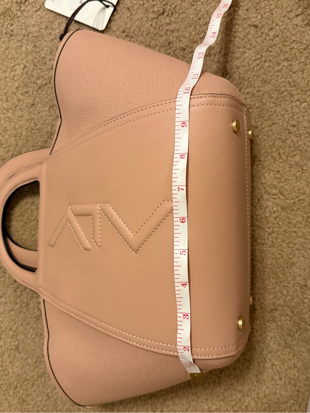 Alviero Martini pink leather handbag - Picture 10 of 13